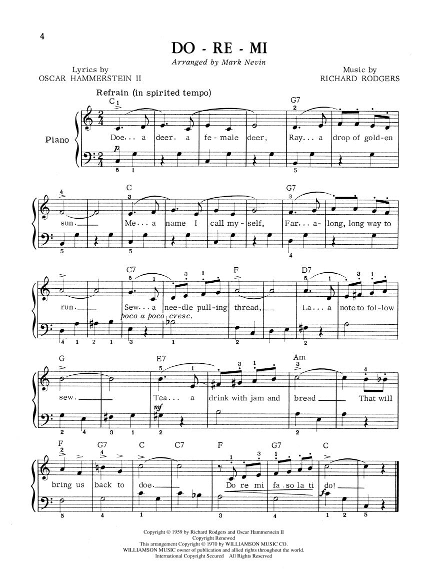 音乐之声——初级钢琴曲集