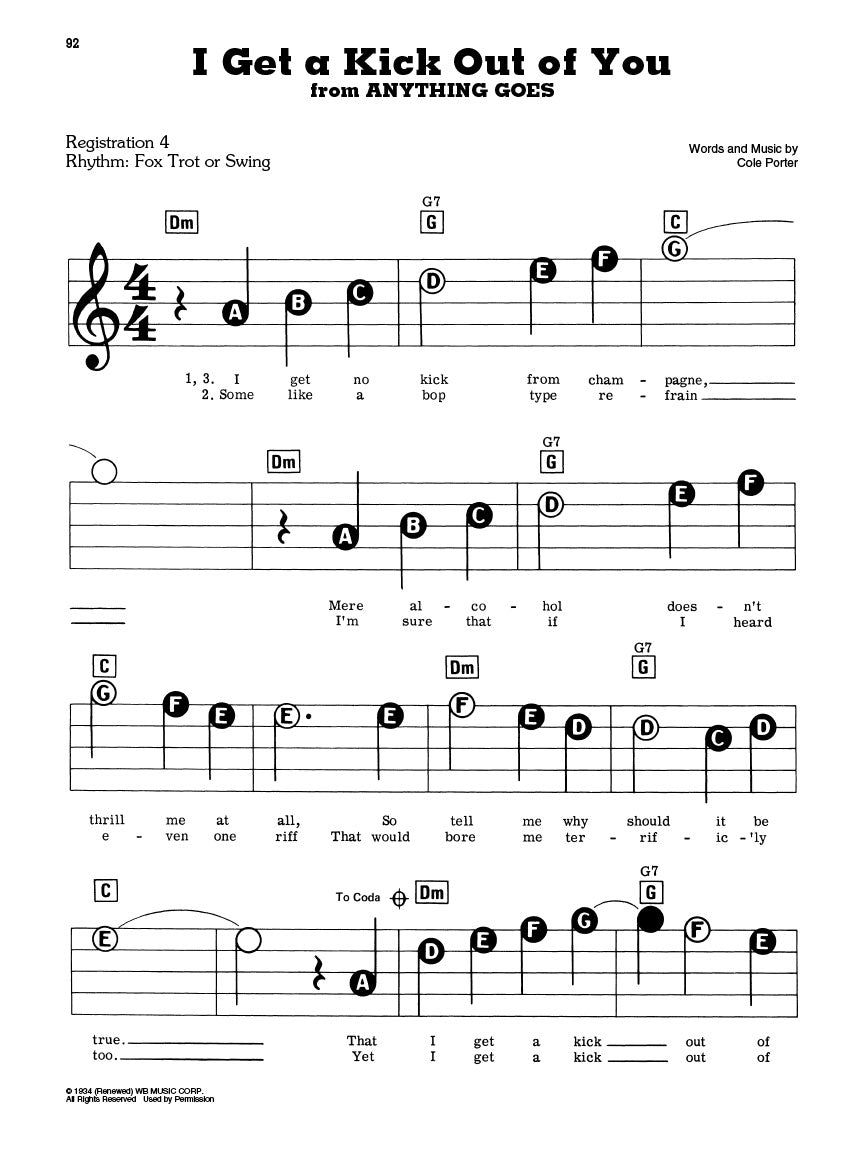 100 Hit Songs Of 1940's - New Decade Series Ez Play Piano Book