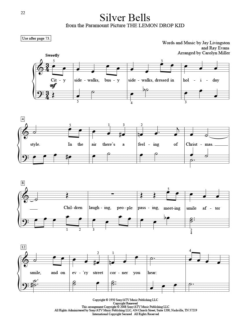 约翰·汤普森成人圣诞钢琴独奏曲集 - 第一册