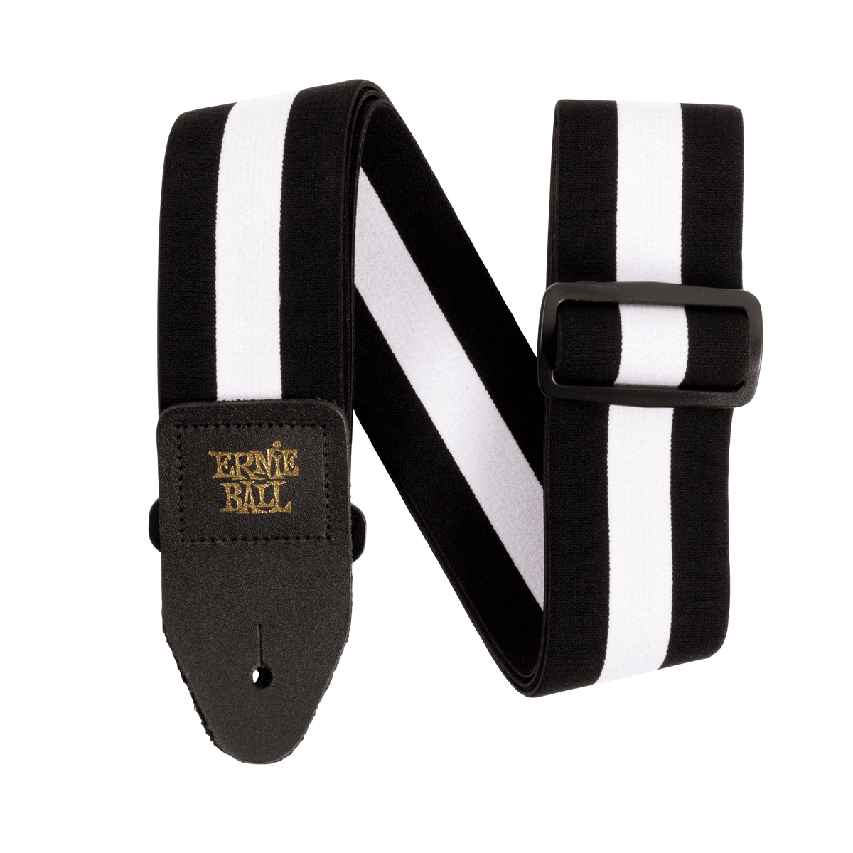 Ernie Ball Stretch Comfort Guitar/Bass Strap - Racer White