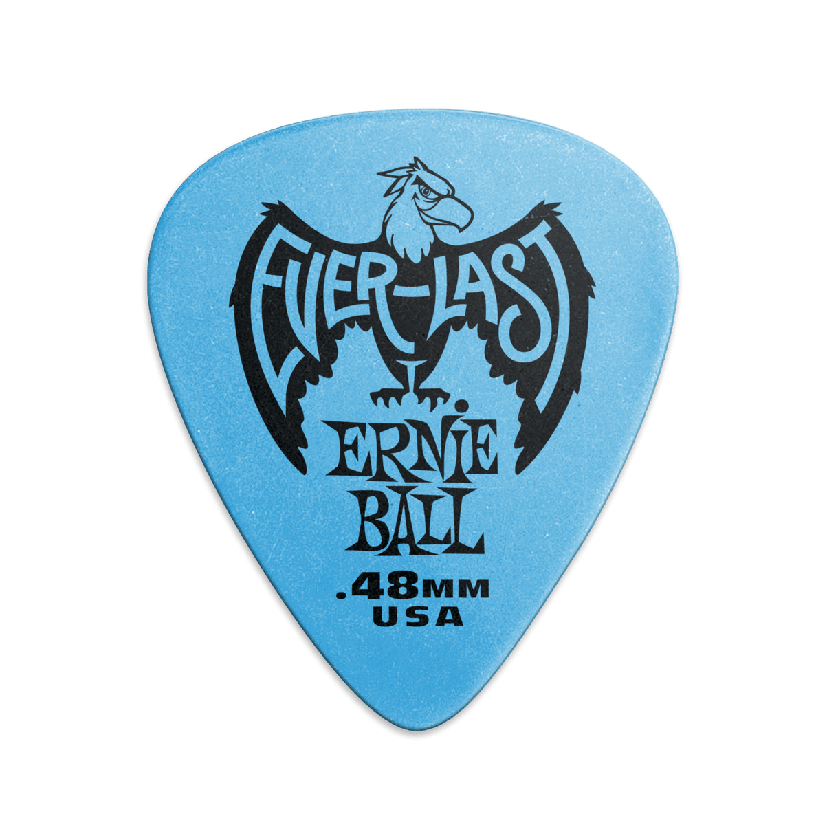 Ernie Ball 0.48mm Everlast Picks - Blue - 12-Pack