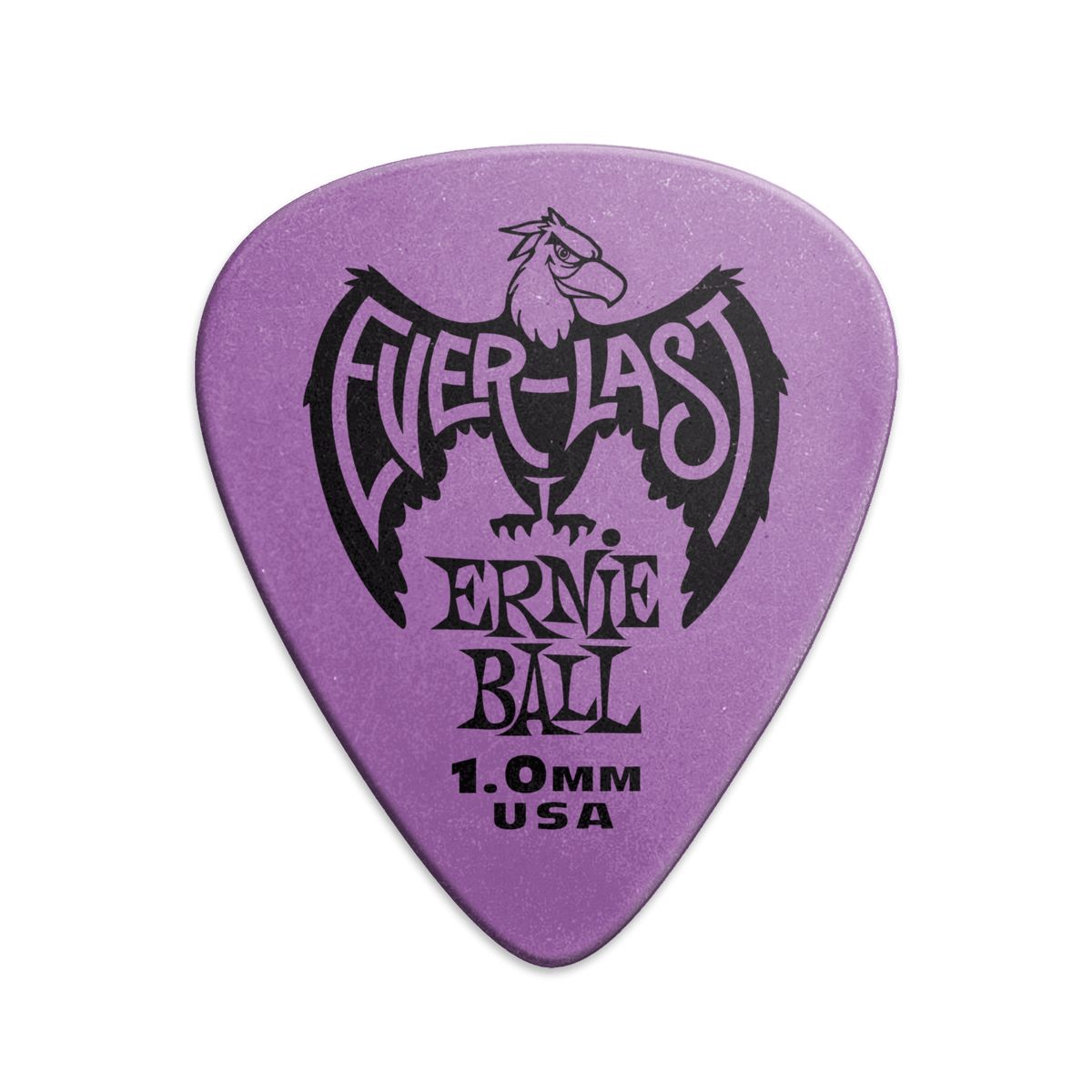 Ernie Ball 1.0mm Everlast Picks - Purple - 12-Pack