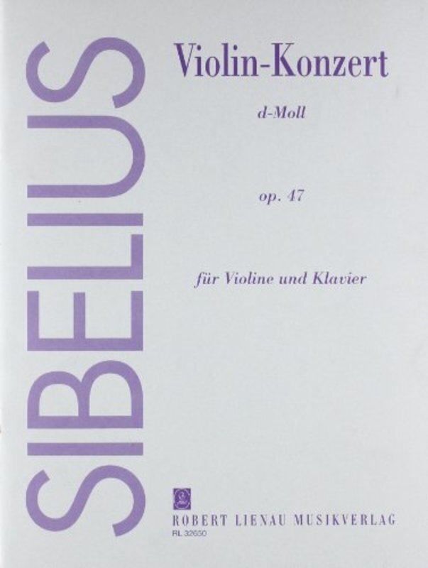 Sibelius - Concerto D Minor Op 47 Violin/Piano