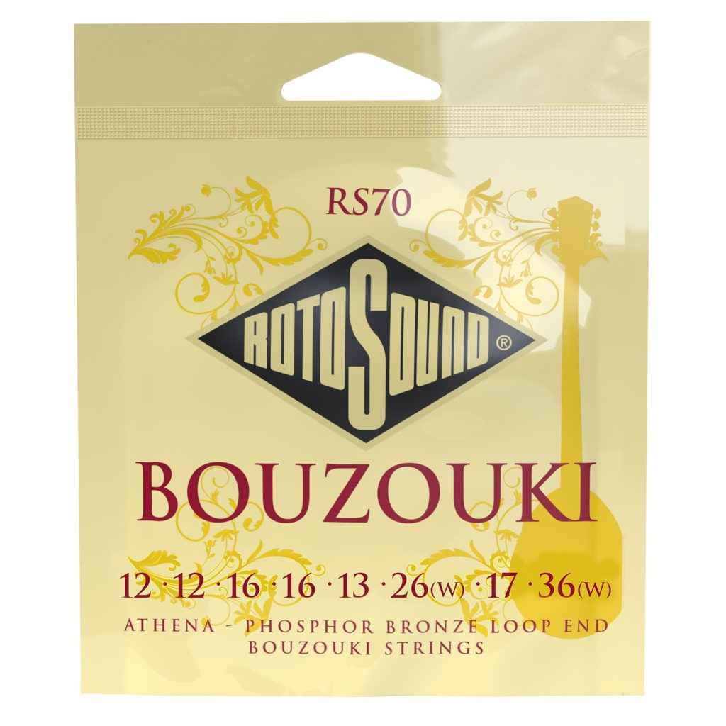 Rotosound RS70 布祖基琴磷青铜琴弦套装(8弦,环状琴弦尾)