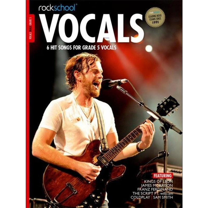 ROCKSCHOOL VOCALS GRADE 5 MALE 2014-2020 - Music2u