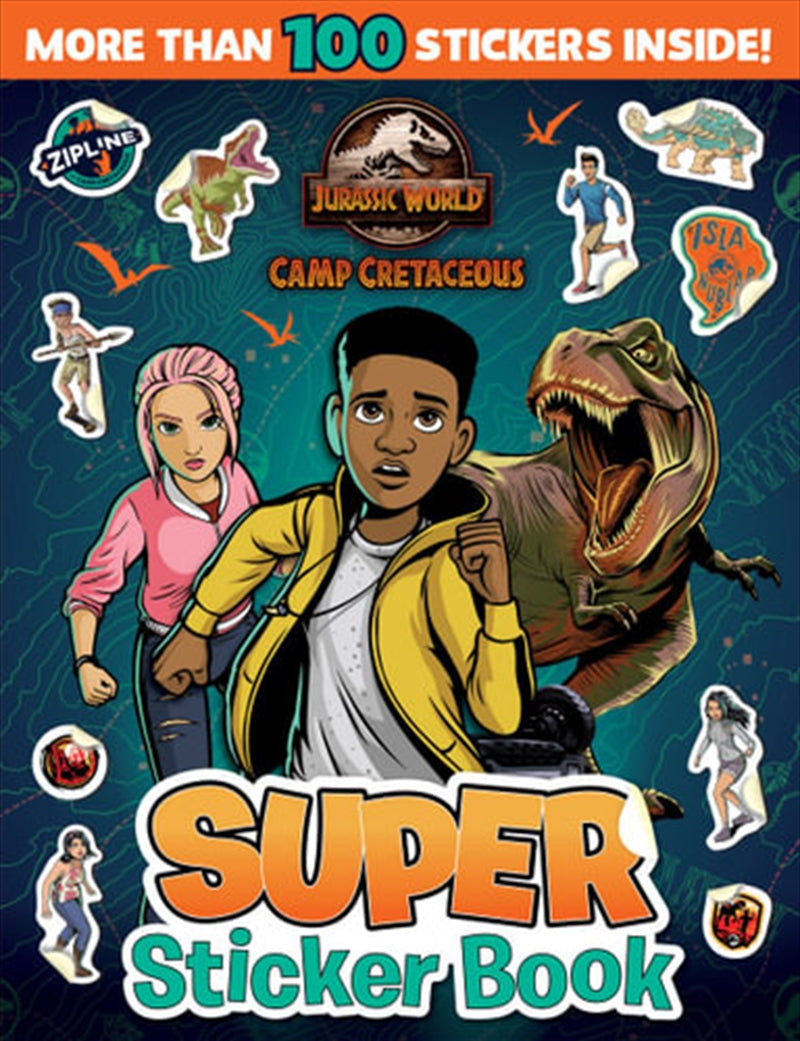 Jurassic World Camp Cretaceous Sticker Book - Sticker Book