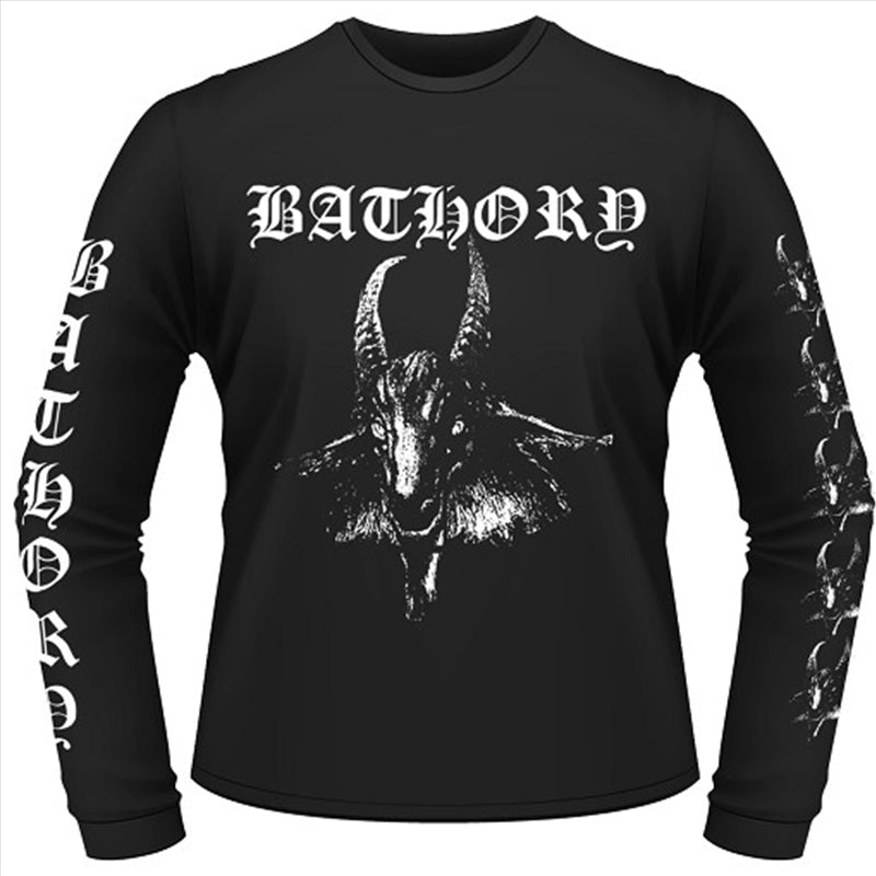 Bathory Goat Shirt Unisex Size Small Longsleeve Shirt