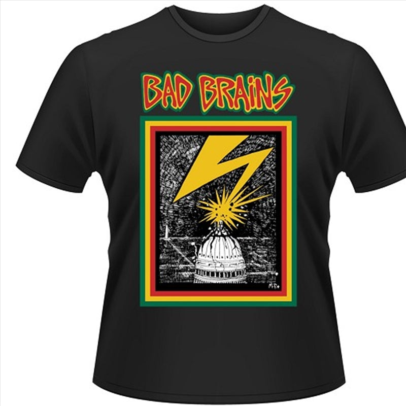 Bad Brains Bad Brains Unisex Size Large Tshirt