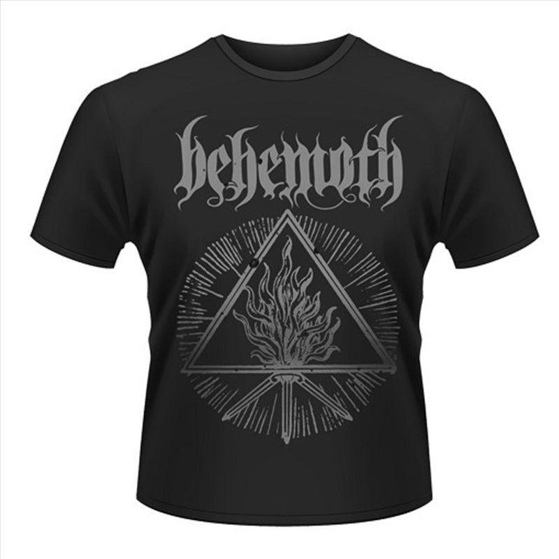 Behemoth Furor Divinus Front & Back Print Unisex Size Large Tshirt