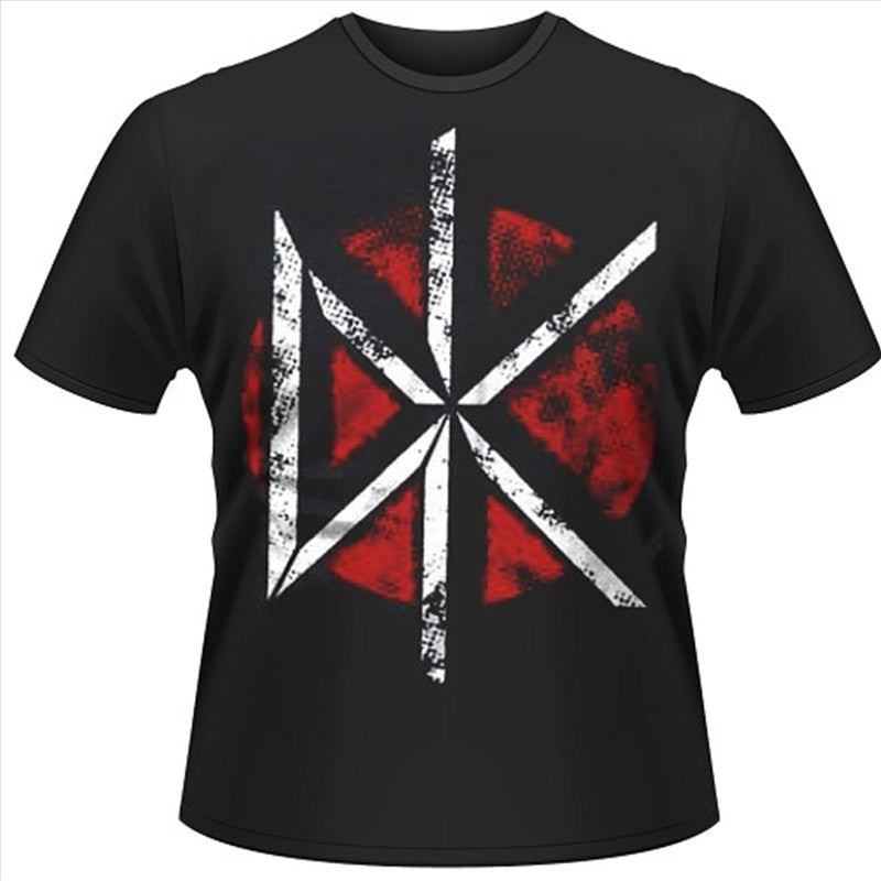 Dead Kennedys Distressed Dk Logo Unisex Size X-Large Tshirt