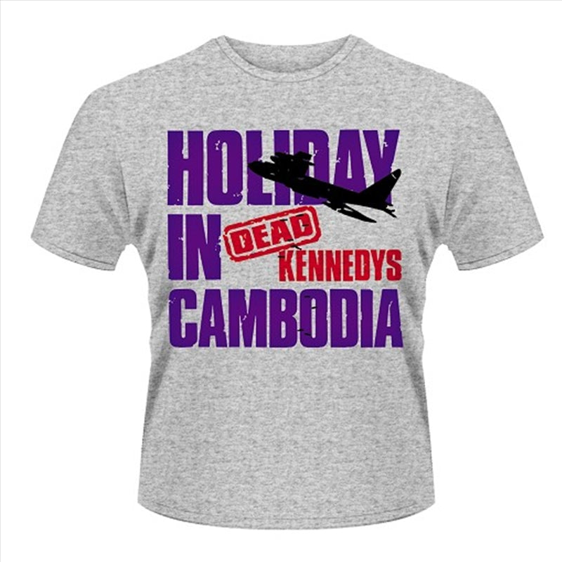 Dead Kennedys Holiday In Cambodia 2 Unisex Size Medium Tshirt