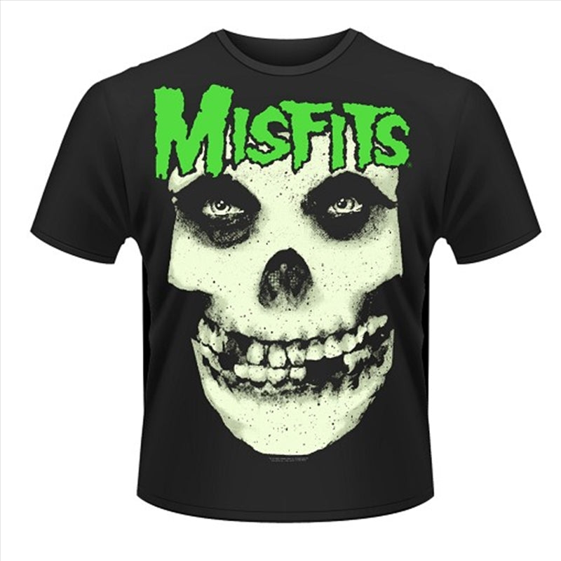 Misfits Glow Jurek Skull XXL Tshirt