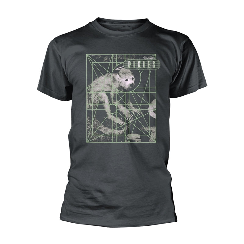 Pixies - Monkey Grid - Grey - XL