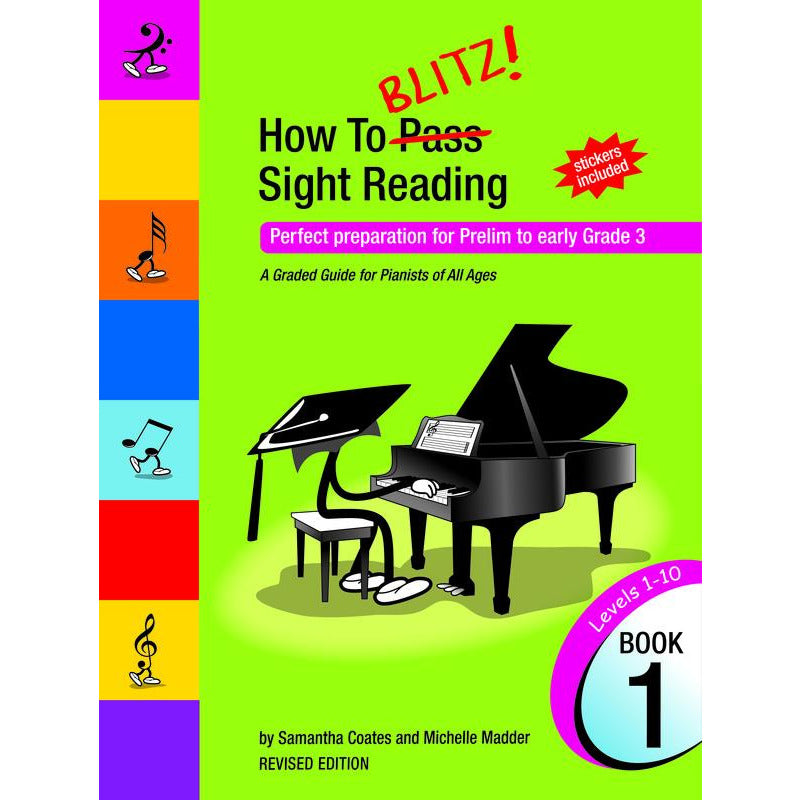 HOW TO BLITZ SIGHT READING BOOK 1 (PRE - GR3) - Music2u