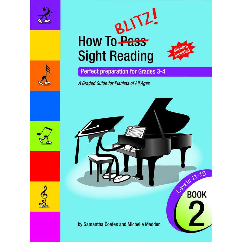 HOW TO BLITZ SIGHT READING BOOK 2 (GR3 - GR4) - Music2u