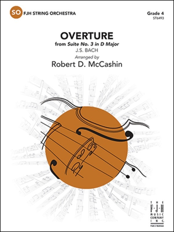 Overture From Suite No 3 D Major So4 Sc/Pts
