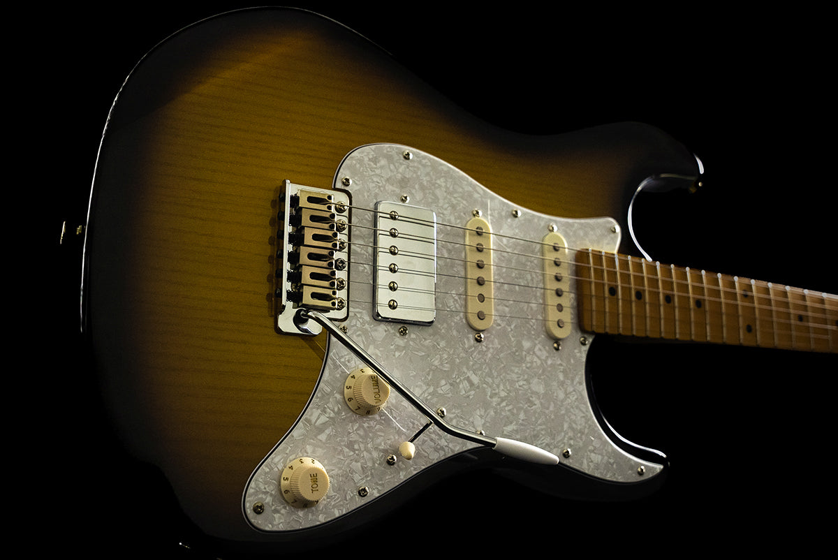 Sceptre Arlington - Standard Single Cutaway 3 Tone Sunburst Electric Guitar