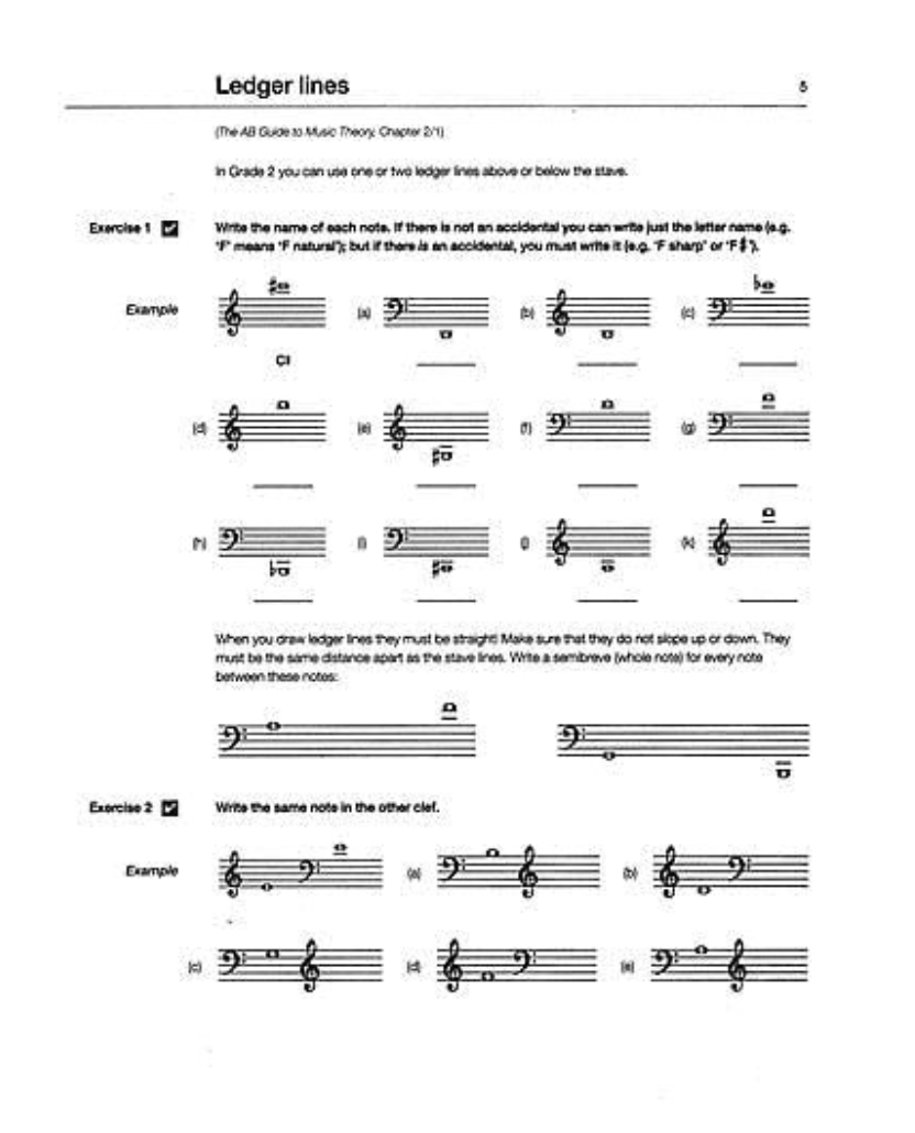 ABRSM 音乐理论实践教程 二级(2008年修订版)