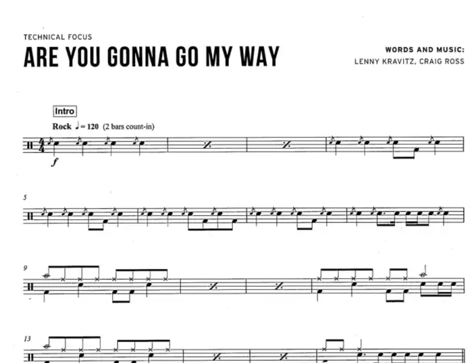 Trinity Rock & Pop Drums Grade 3 - 2018 Book