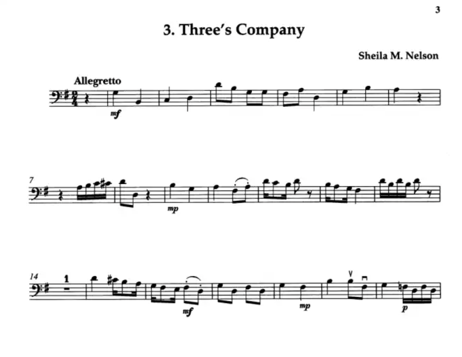 Tunes For My Piano Trio Volume 2 - Violin/Cello/Piano Book