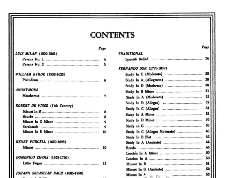 World's Favorite Solos For Classical Guitar Volume 43 Book