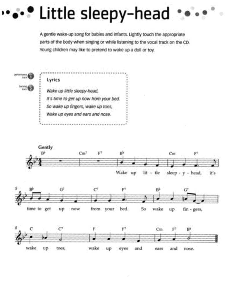 Everyday Songbook Book/Audio (29 Children's Songs)