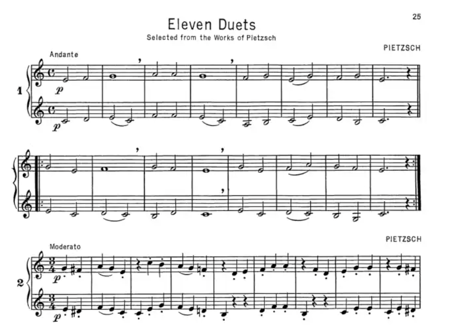 Rubank Selected Duets - French Horn Volume 1 Book (Easy/Medium)