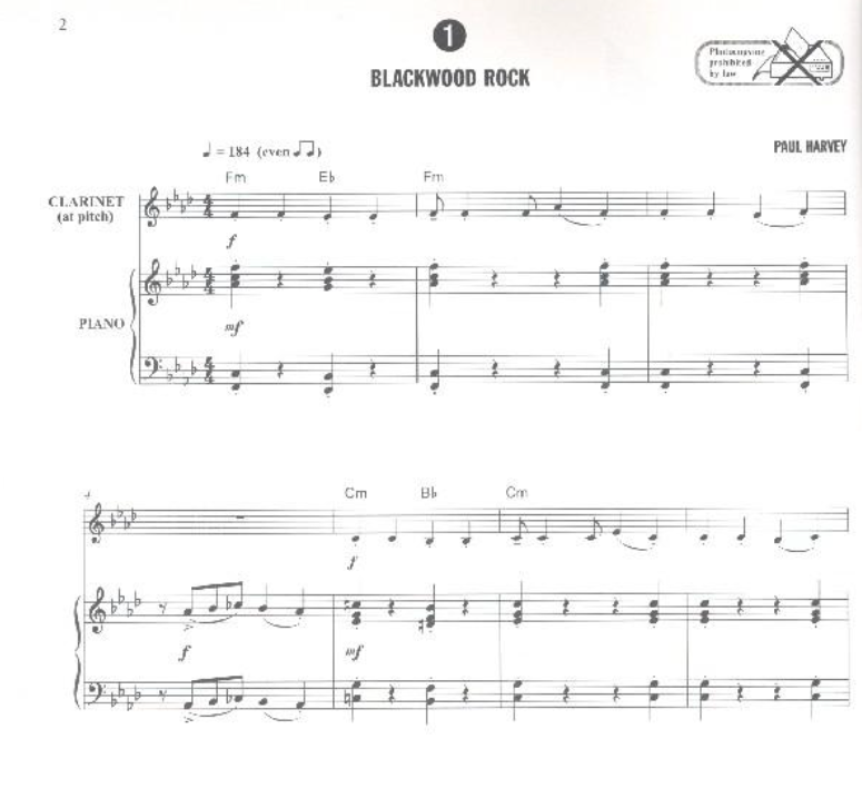 James Rae - Easy Jazzy Clarinet Book