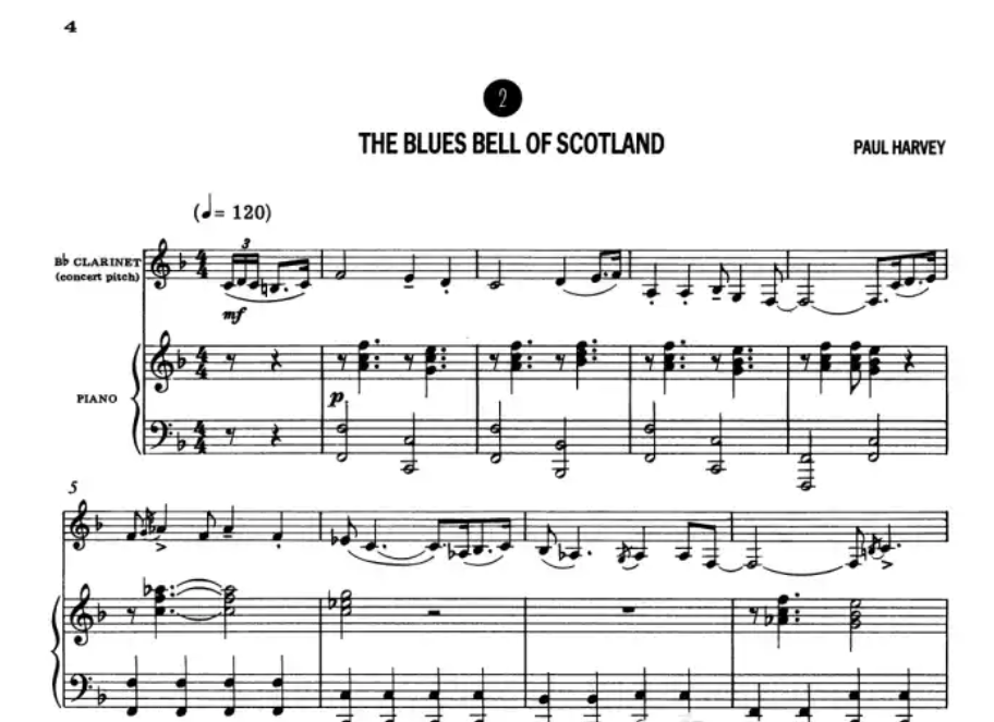 Paul Harvey - Jazzy Clarinet Book 1 (James Rae)