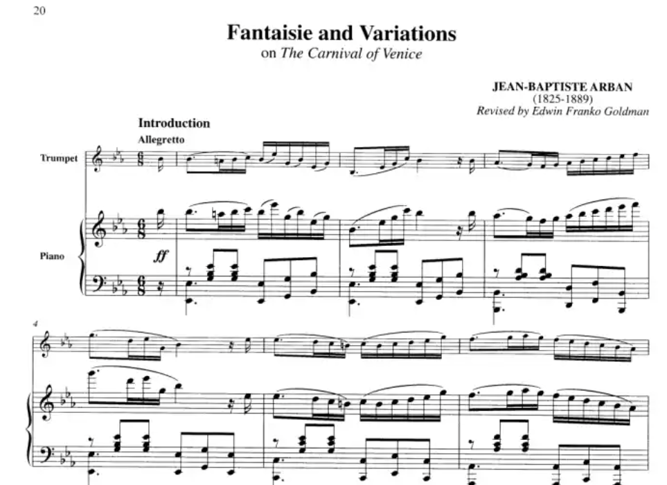 Solos for Trumpet - 23 Recital Pieces with Piano Book