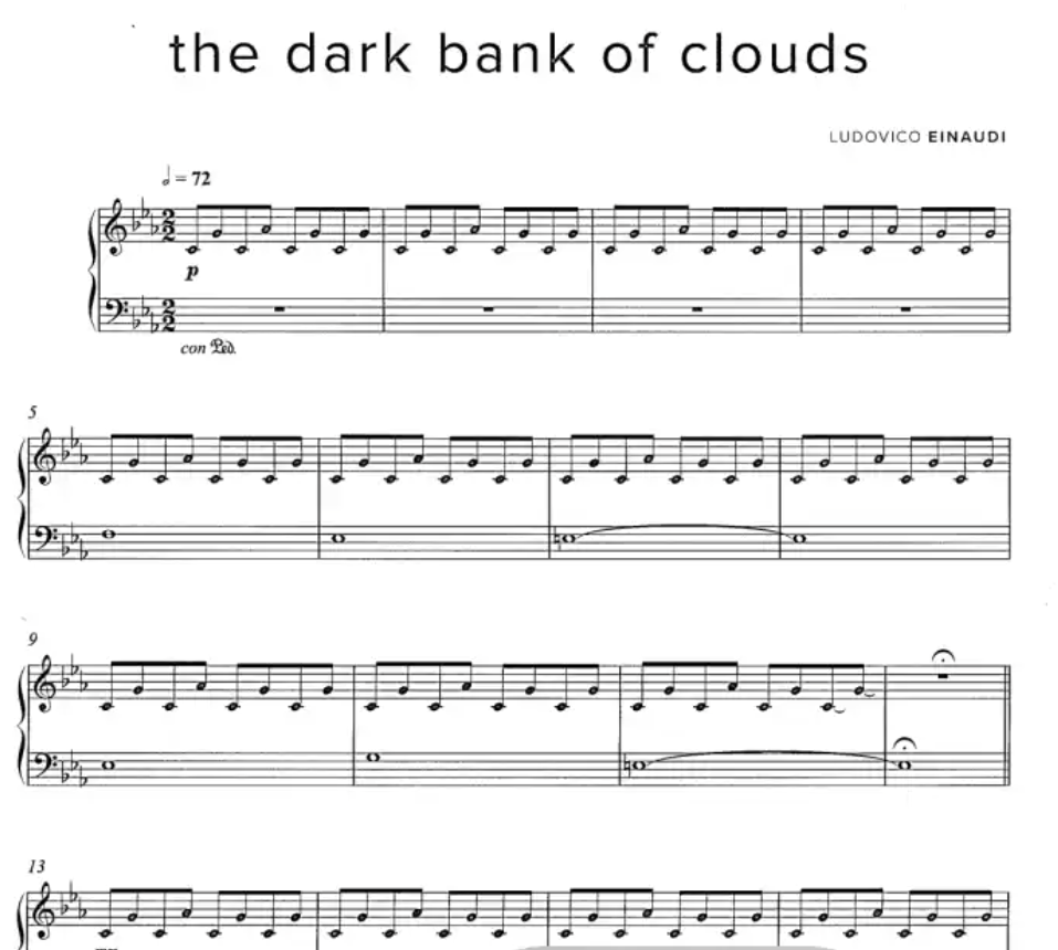 Einaudi The Easiest Original Pieces
