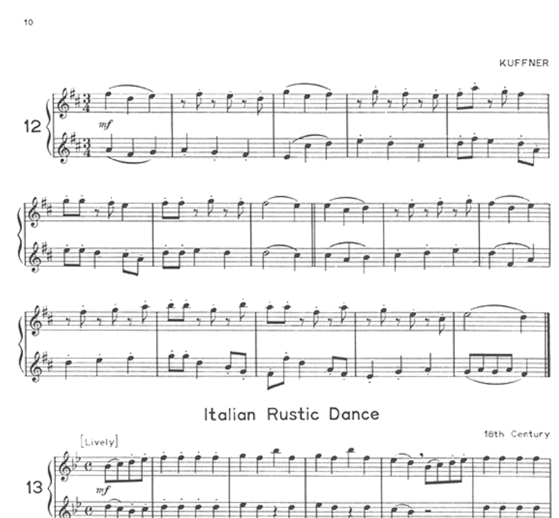 Selected Duets - Saxophone Volume 1 Book (Easy/Medium)