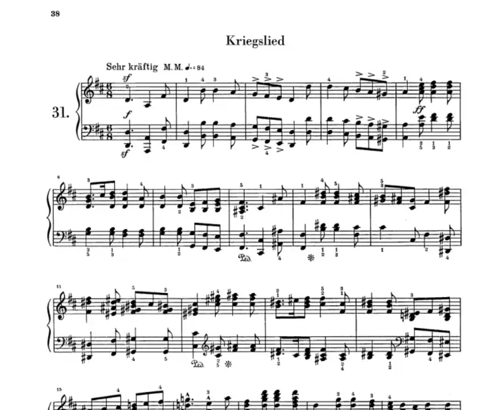 Schumann - Album For The Young Op 68 Piano Book (Urtext Edition)