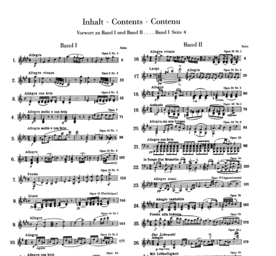 Ludwig Van Beethoven - Sonatas Volume 2 Piano Urtext Edition Book (With Fingering)