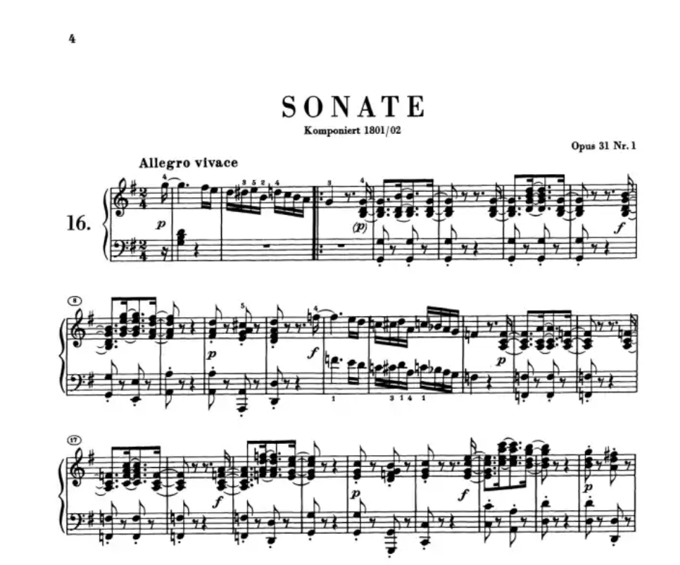 Ludwig Van Beethoven - Sonatas Volume 2 Piano Urtext Edition Book (With Fingering)