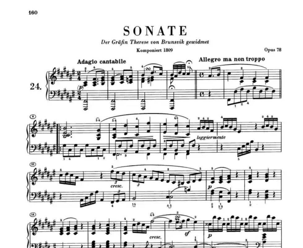 Ludwig Van Beethoven - Sonatas Volume 2 Piano Urtext Edition Book (With Fingering)