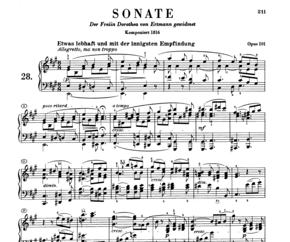 Ludwig Van Beethoven - Sonatas Volume 2 Piano Urtext Edition Book (With Fingering)