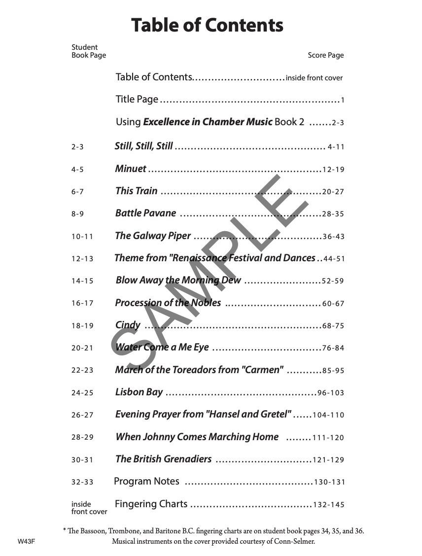 Excellence In Chamber Music Book 2 - Tuba