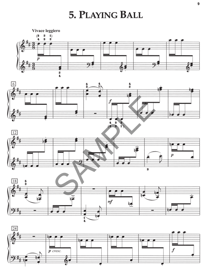 Kabalevsky - 30 Childrens Pieces Op 27 For Piano Book