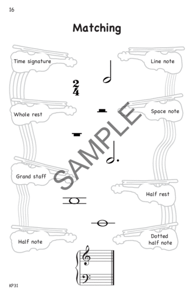 Bastien Theory Boosters - Beginning Music Notation Book