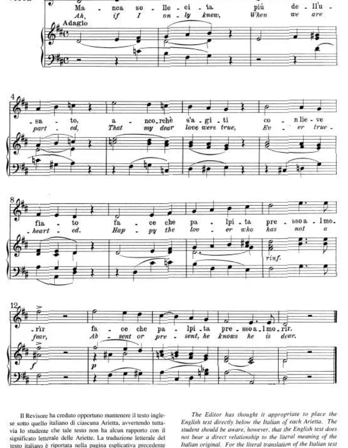 Nicola Vaccai - Practical Vocal Method Soprano/Tenor Book and Audio