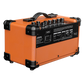 Aroma TM15OR Rechargeable Bluetooth Electric Guitar Amplifier with FX - Orange