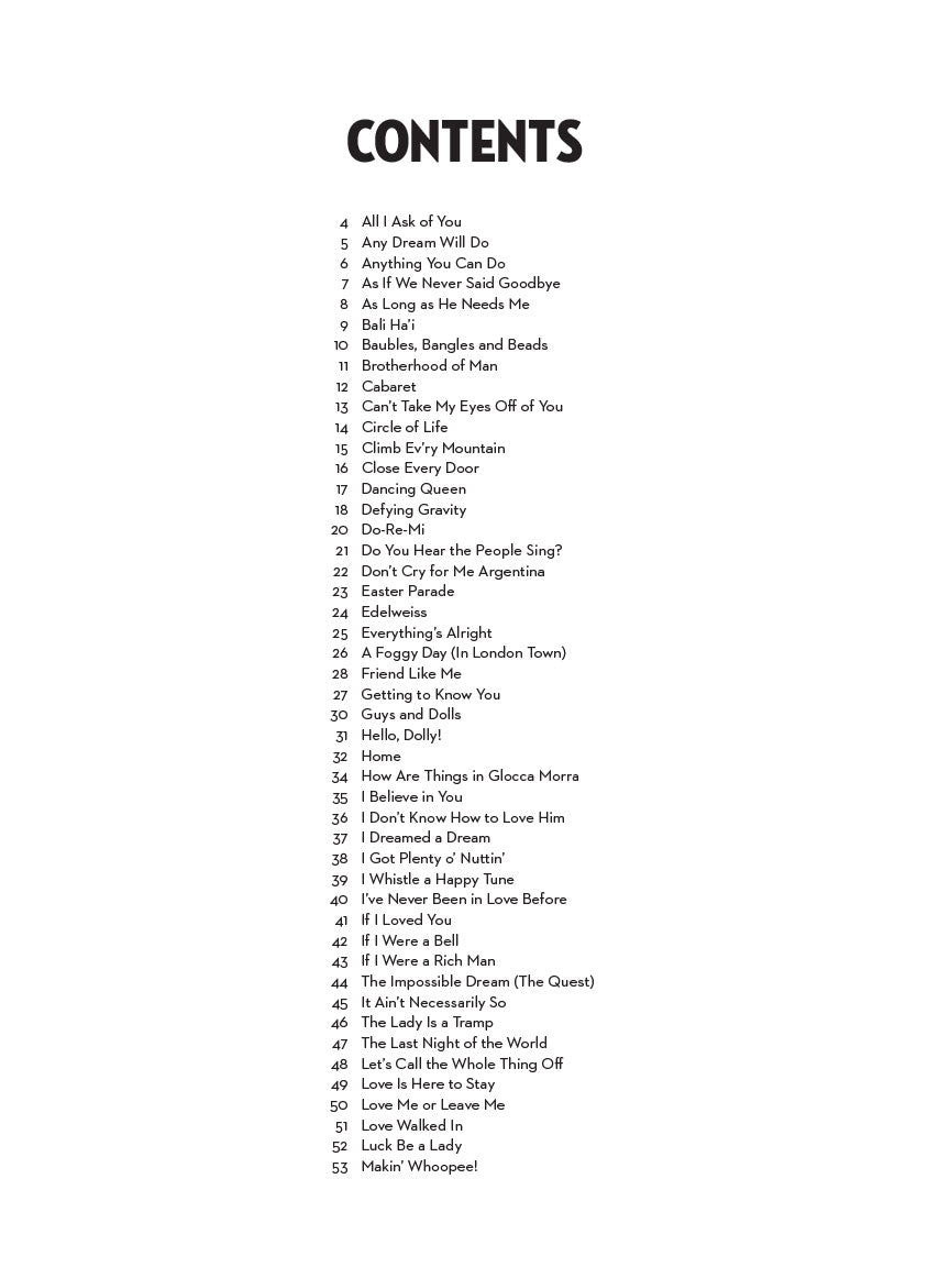101 Broadway Songs For Trombone Book