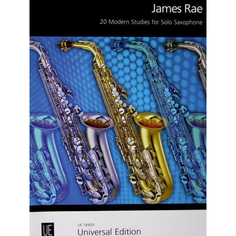 RAE - 20 MODERN STUDIES FOR SAXOPHONE - Music2u