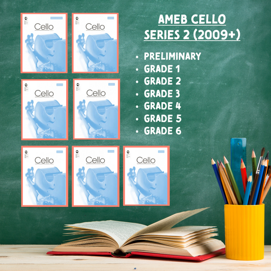 Cello Series 2 - Teacher Pack C (Preliminary to Grade 6) x 7 Books