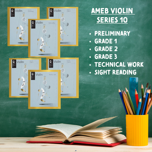 AMEB - Violin Series 10 Teacher Pack E (Prelim to Grade 3 + Technical & Sight Reading Books)