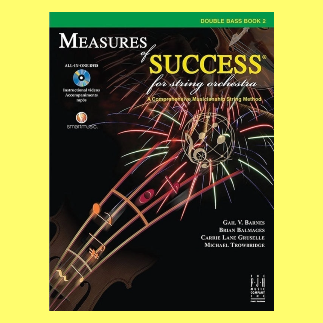 Measures Of Success Double Bass Book 2 (Book/Dvd)