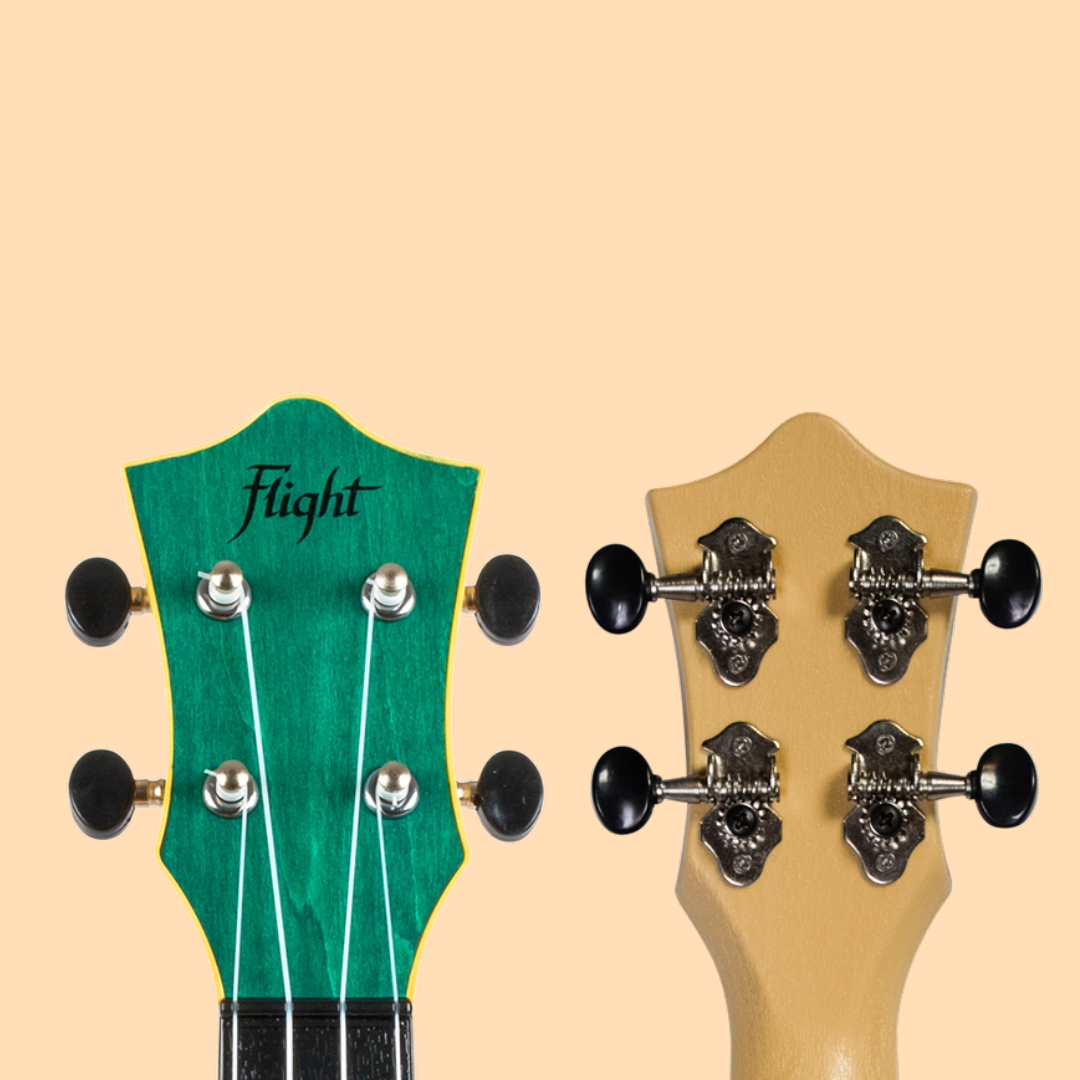 Flight TUS35 ABS Travel Soprano Green Ukulele with Gig Bag