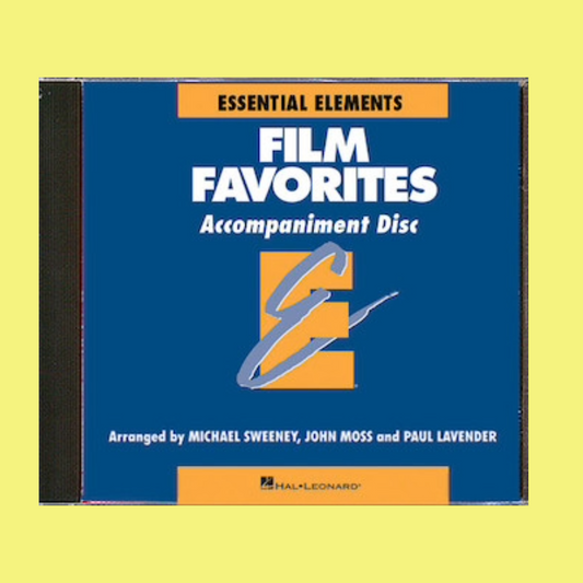 Essential Elements - Film Favorites Accompaniment Band Cd