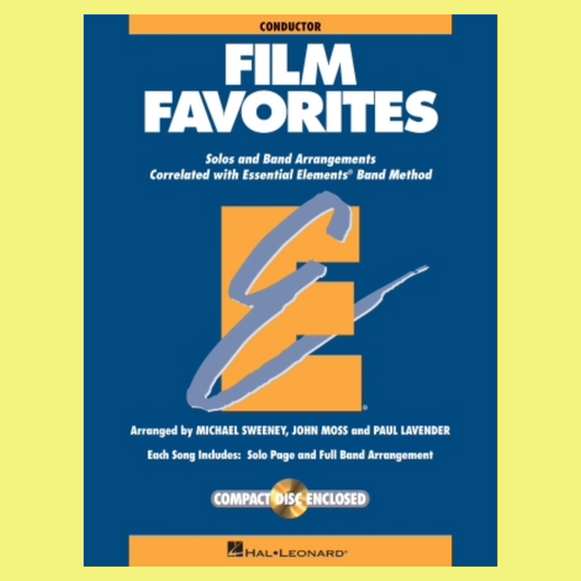 Essential Elements - Film Favorites Conductor Book/Cd